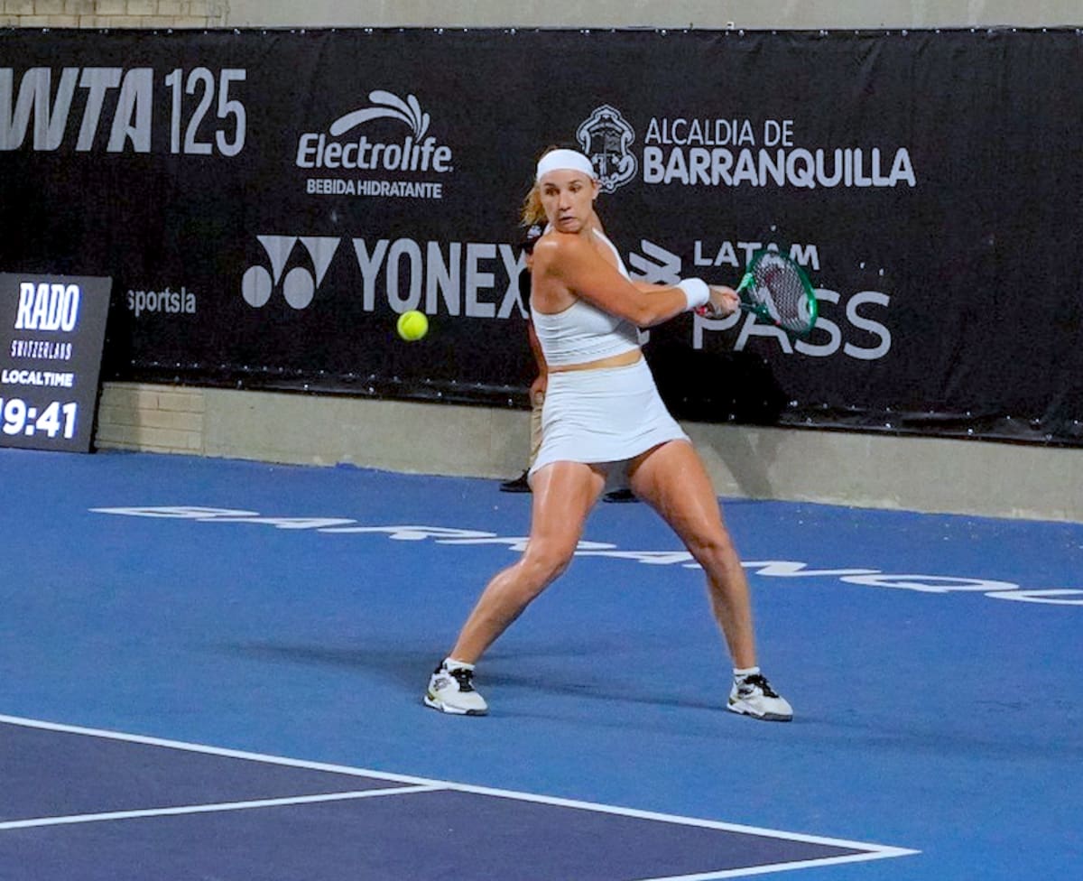 La rusa Anna Blinkova jugará la final de sencillos del Torneo Kia Open WTA125 Barranquilla 2026, contra Claire Liu, de Estados Unidos.// Foto Cortesía Samuel Lenis.