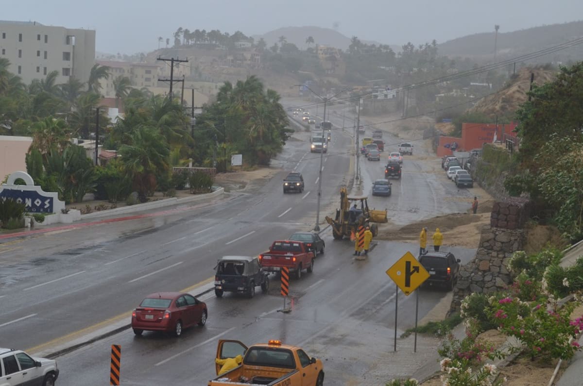 Lluvias en México. // Foto: EFE