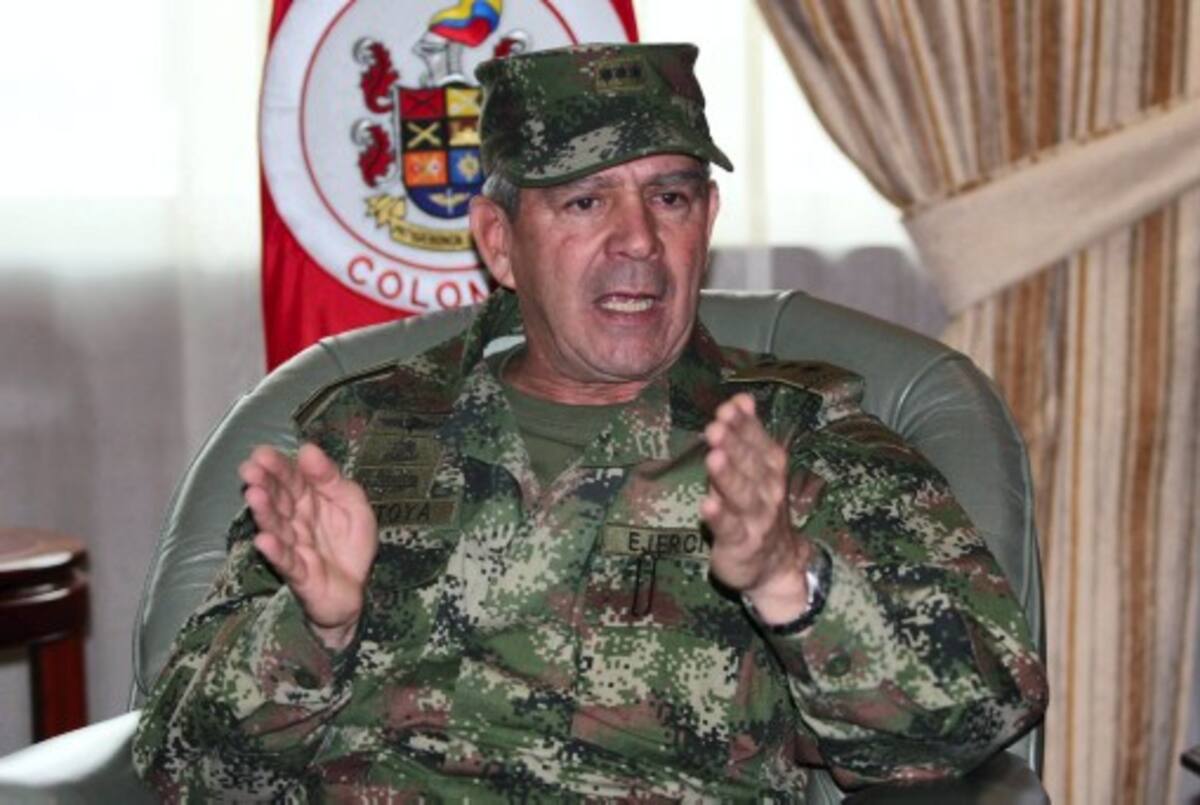 El general (r) Mario Montoya fue comandante del Ejército cuando empezaron las irregularidades en Tolemaida. COLPRENSA