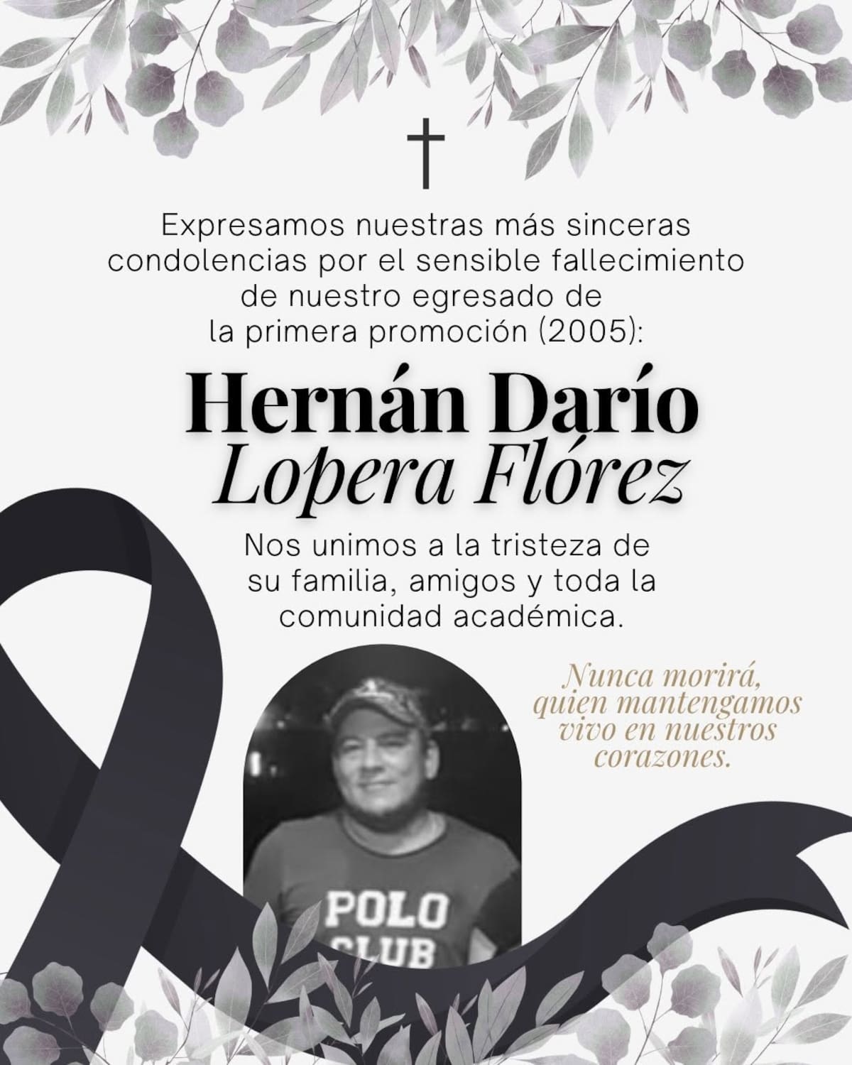 La víctima fue identificada como Hernán Lopera Flórez, de 38 años, de profesión médico veterinario.