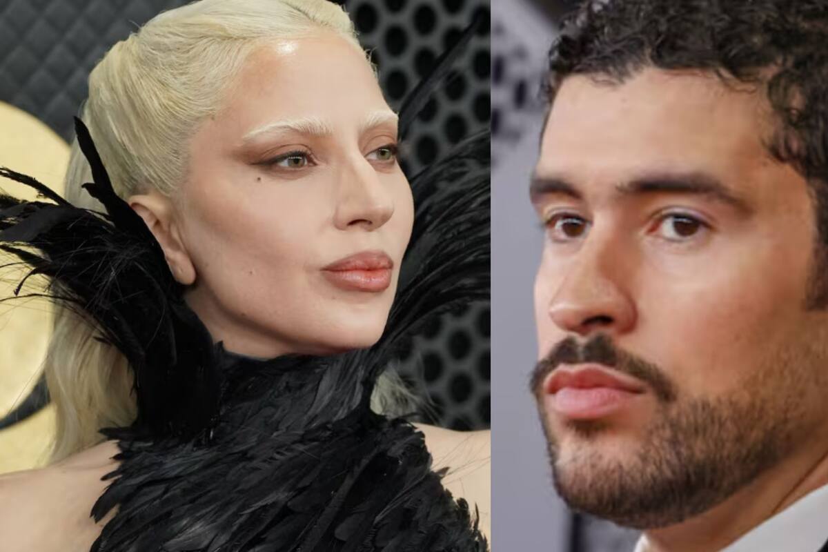 Así fue la reacción de Bad Bunny por el saludo de Lady Gaga en los Grammy