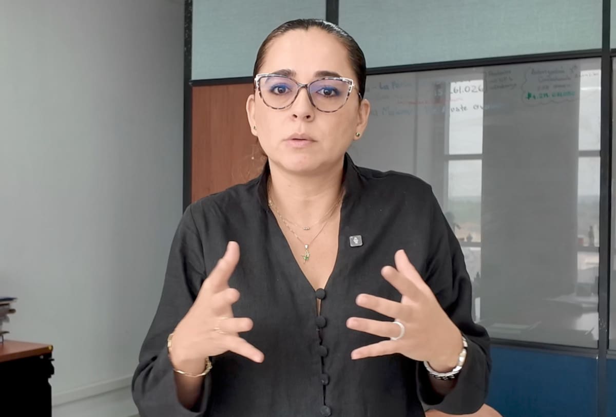 Lady Ospina, secretaria de Agua Potable y Saneamiento Básico de la Gobernación.//Cortesía Gobernación del Atlántico.