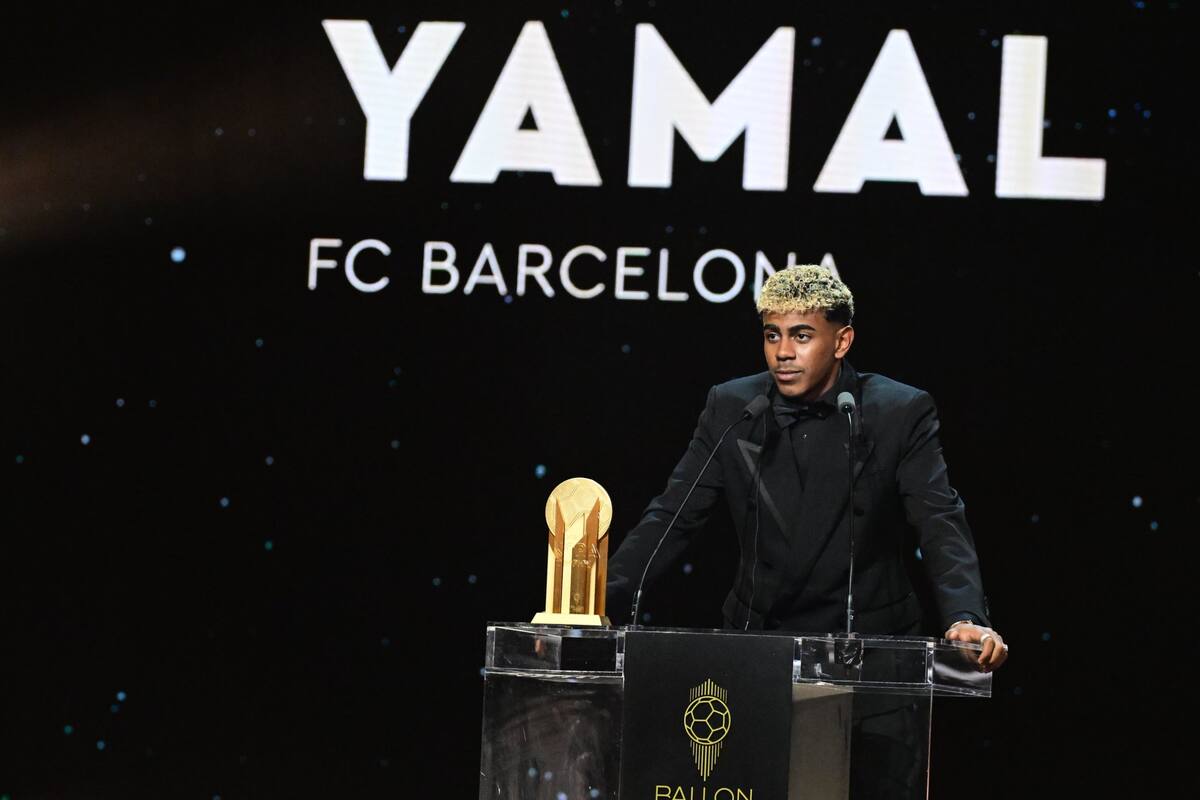Balón de Oro 2025: Lamine Yamal se lleva el Trofeo Kopa