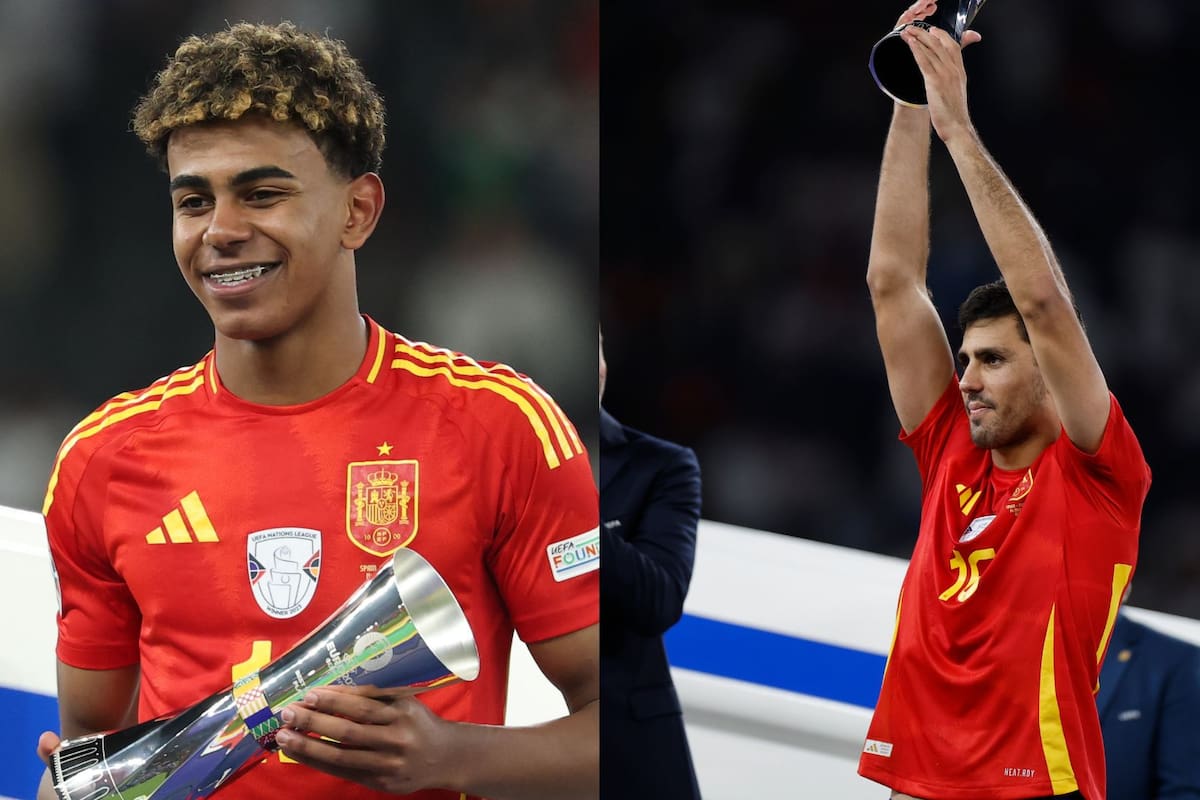 Lamine Yamal y Rodri, los mejores jugadores de la Eurocopa 2024