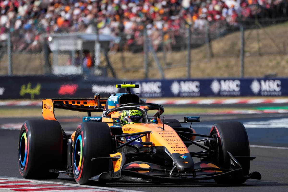 Lando Norris largará primero en el Gran Premio de Hungría