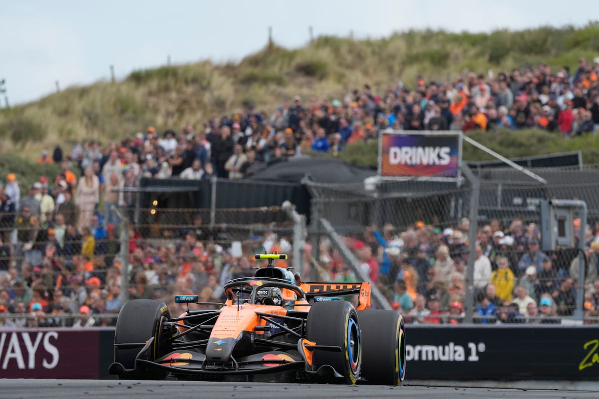 Gran Premio de Países Bajos: Lando Norris conquistó la pole y saldrá primero