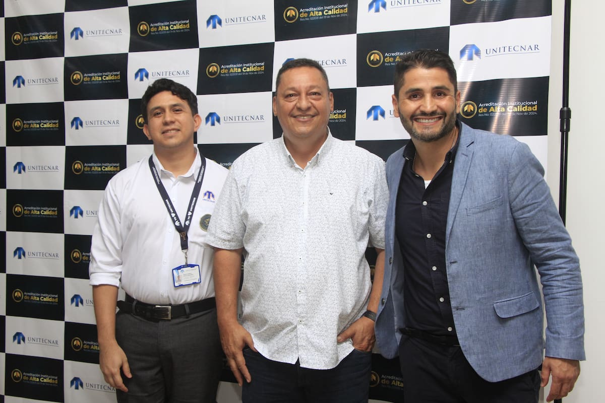 Carlos Movilla, Carlos Torres y Esteban Maldonado.