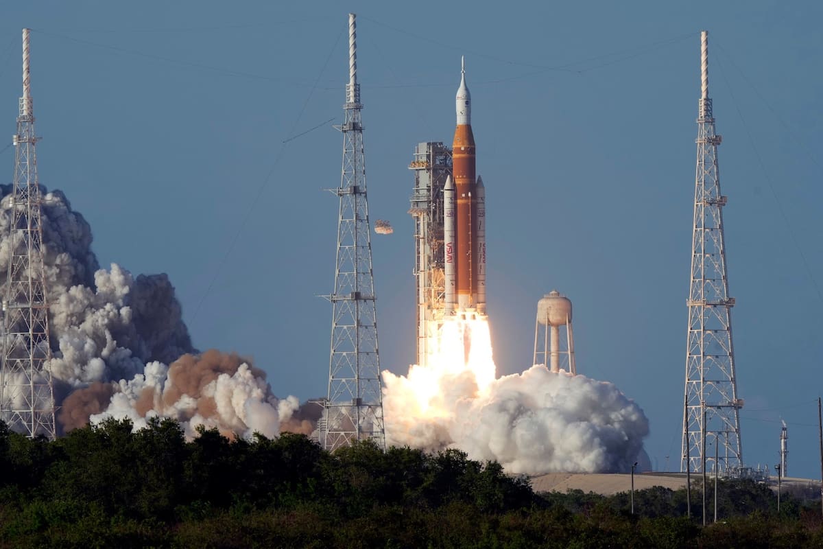 Lanzamiento de Artemis II. // AP