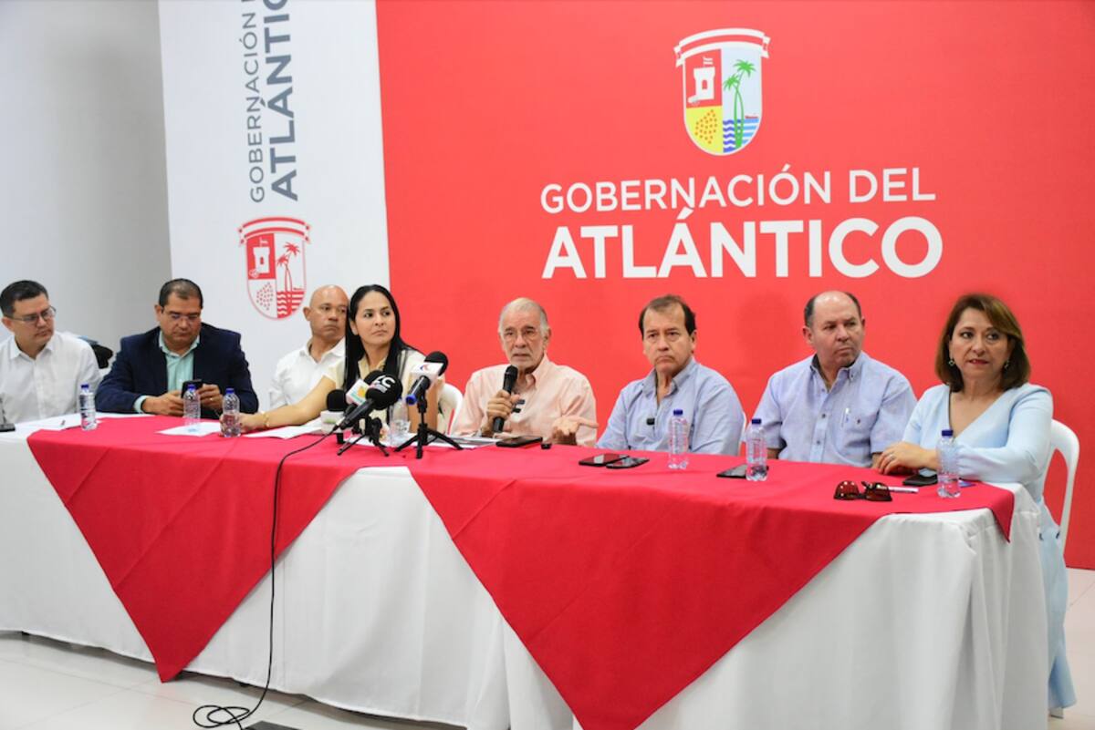 La Gobernación del Atlántico hizo el lanzamiento de la Lotería del Atlántico regresa con el Sorteo Extraordinario de Colombia.//Cortesía.