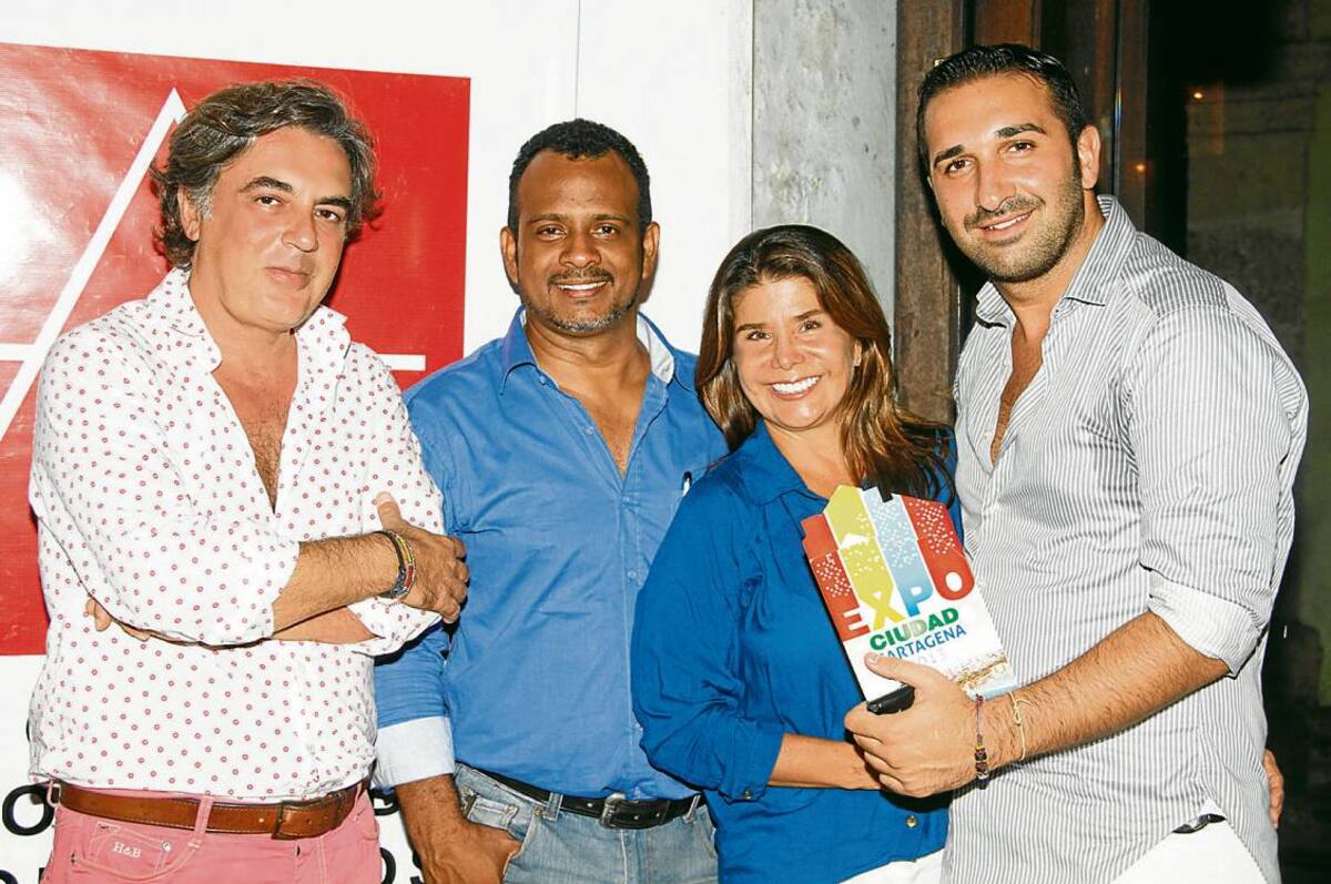 Giorglo Gradogna, Héctor Anaya, Miryam Duque y Fabio Picardi.