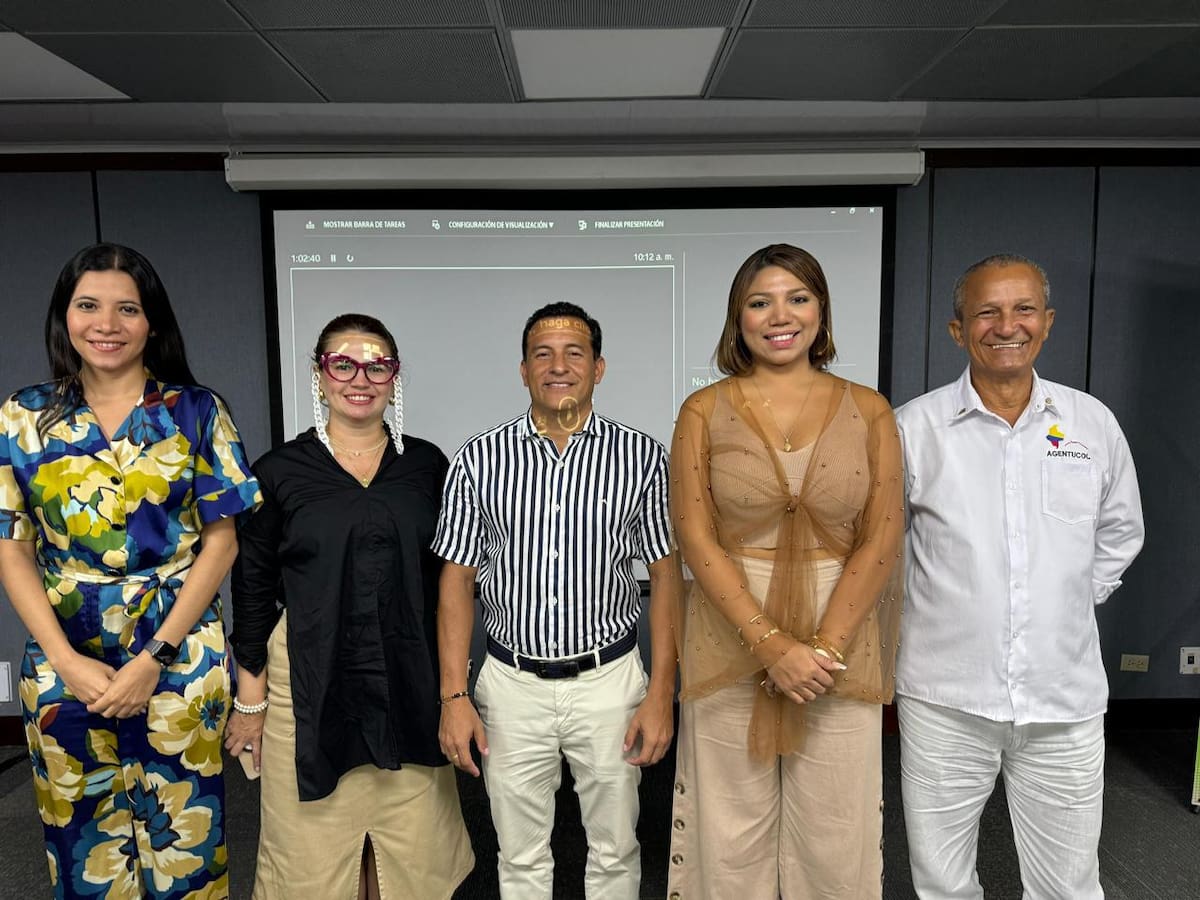 Katerina Páez, Carmen Sofía Lemaitre, Carlos Celys Charris, Keydis Orozco y Álvaro Gueto. //Fotos: Cortesía
