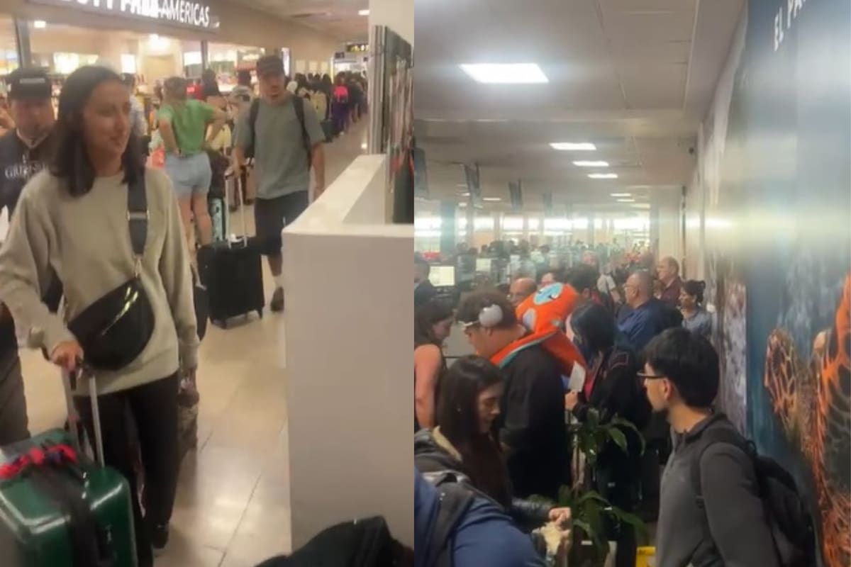 Reportan largas filas en aeropuerto de Cartagena: ¿qué está pasando?
