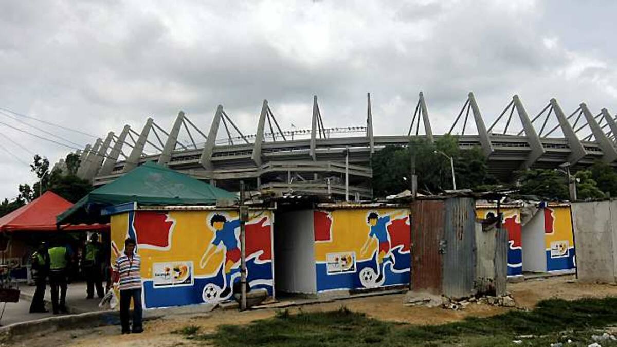 Las afueras del Estadio Metropolitano de Barranquilla. //Archivo Colprensa