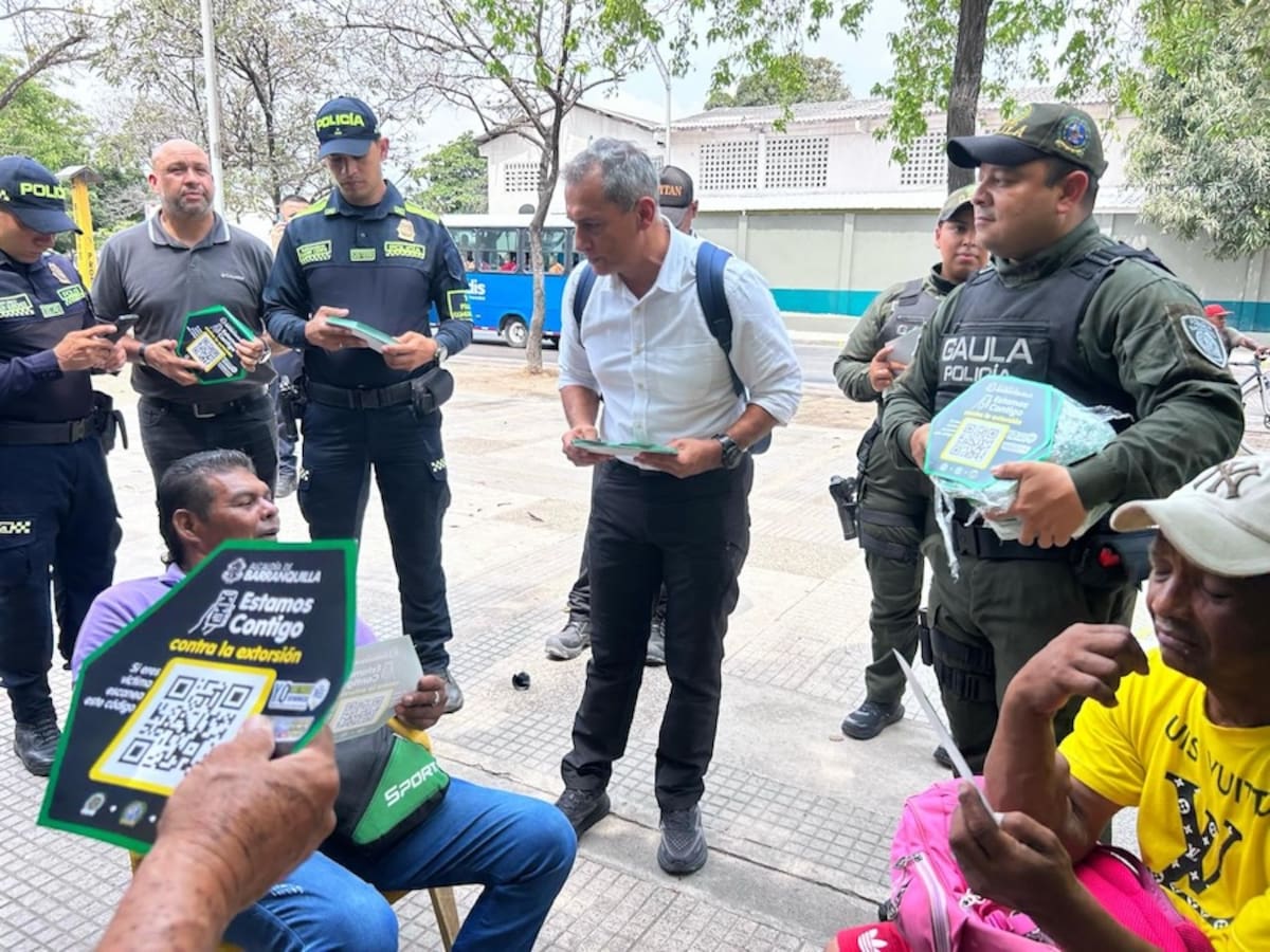 La Policía Metropolitana y el Distrito dieron a conocer dieron a conocer el dispositivo que se impelían Tara en Barranquilla durante Semana Santa.//Cortesía.