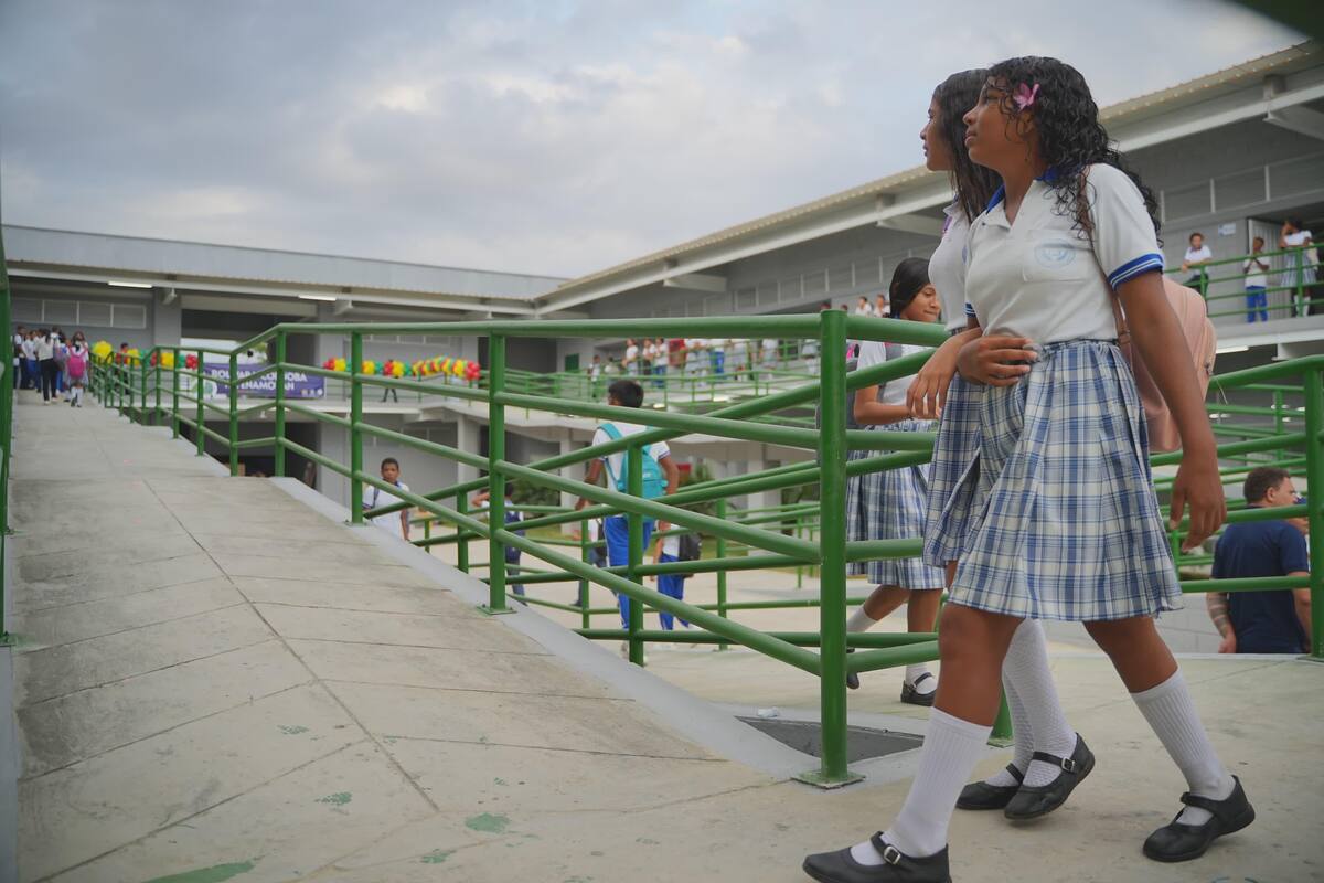 Las clases en las escuelas públicas de Bolívar comienzan el 26 de enero. // Foto: cortesía Gobernación