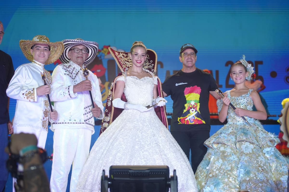 Alcalde Alejandro Char le entregó las llaves de la ciudad a la Reina Tatiana
