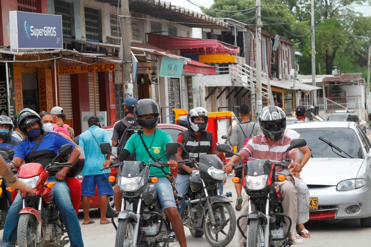 Se reactiva la propuesta de censar a los motociclistas de Cartagena