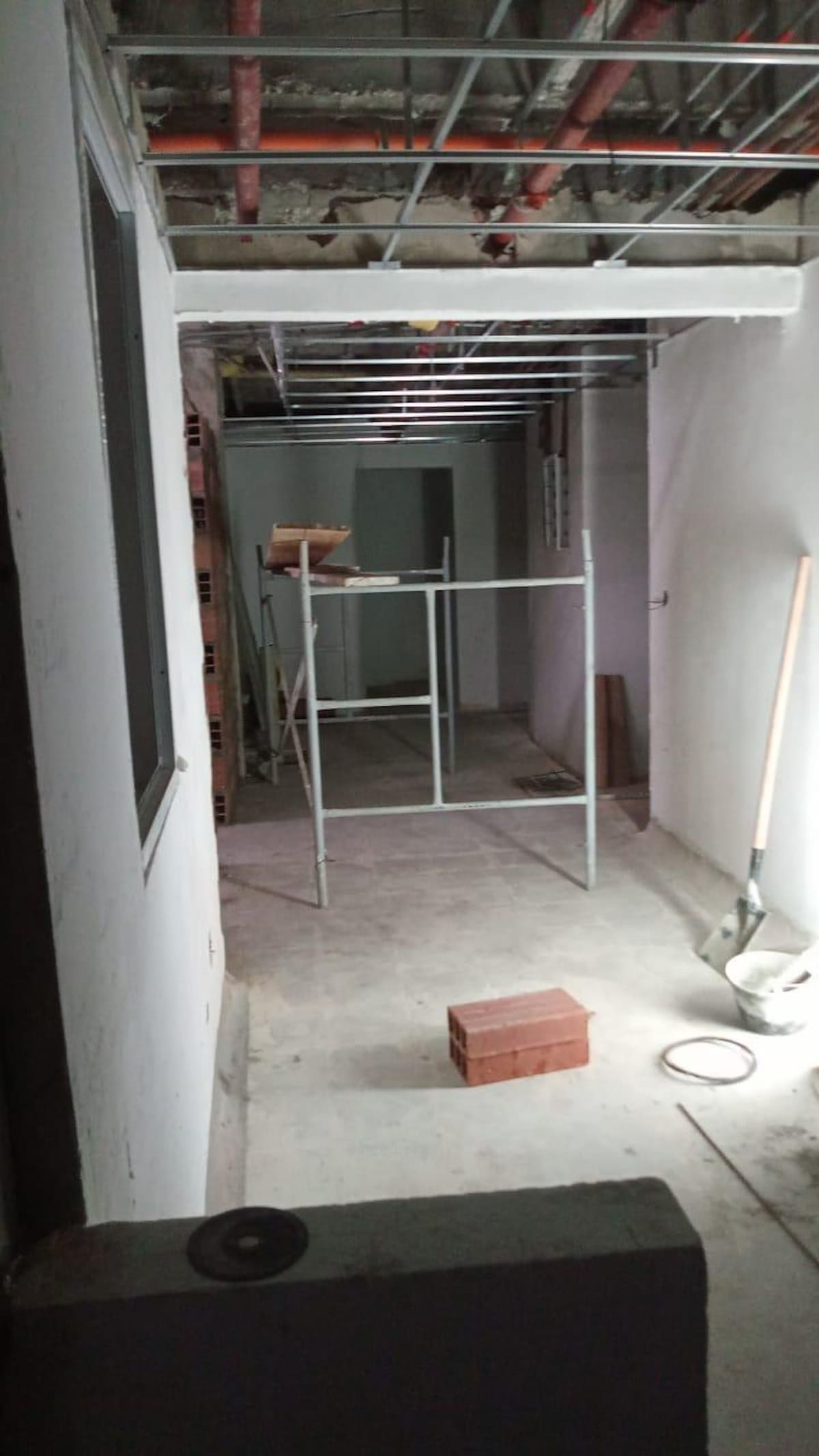Las obras en el Hospital de Canapote. // Foto: cortesía Alcaldía de Cartagena