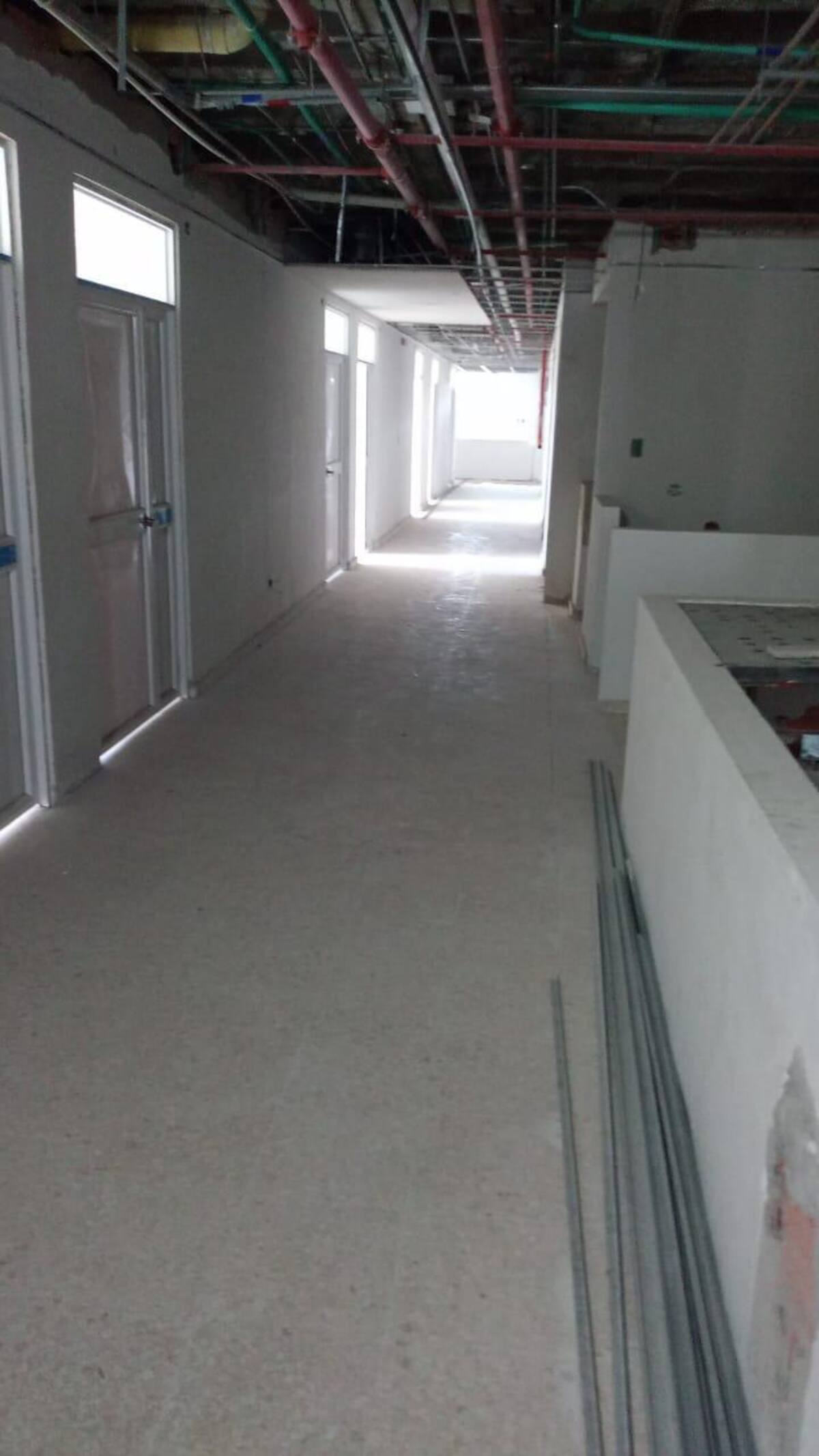Las obras en el Hospital de Canapote. // Foto: cortesía Alcaldía de Cartagena