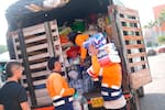Cartagena despacha segundo cargamento de 25 toneladas de ayuda con destino a Quibdó