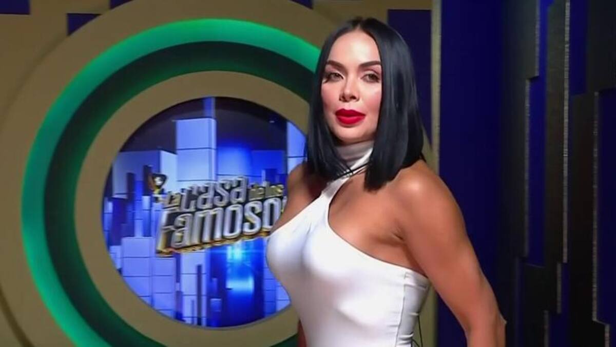 Laura G en La casa de los famosos. //Foto: Telemundo.