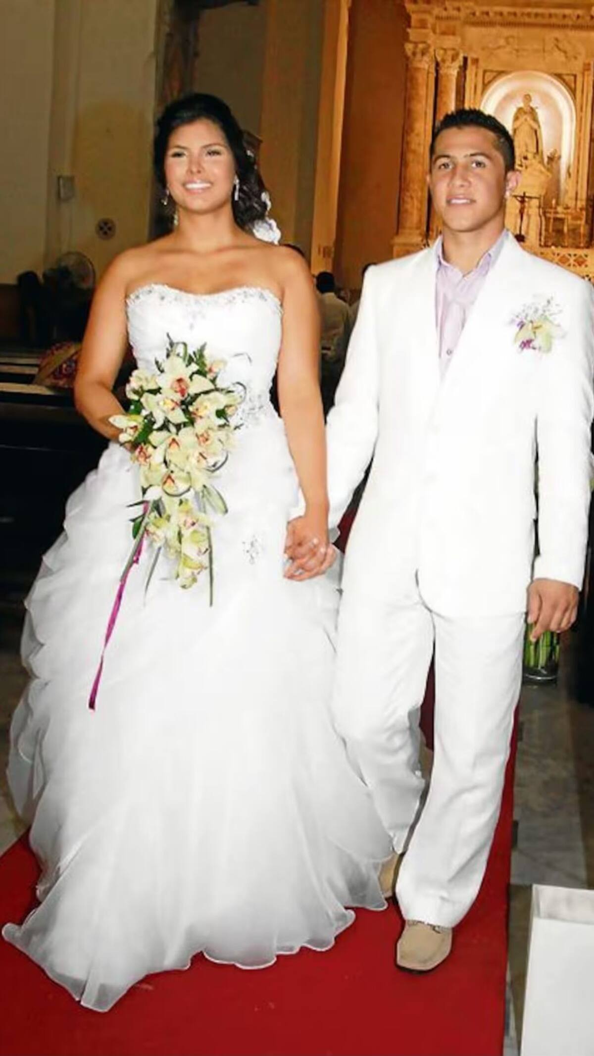 Los novios, Laura Jaramillo y Michael Ortega. //Foto: Archivo El Universal