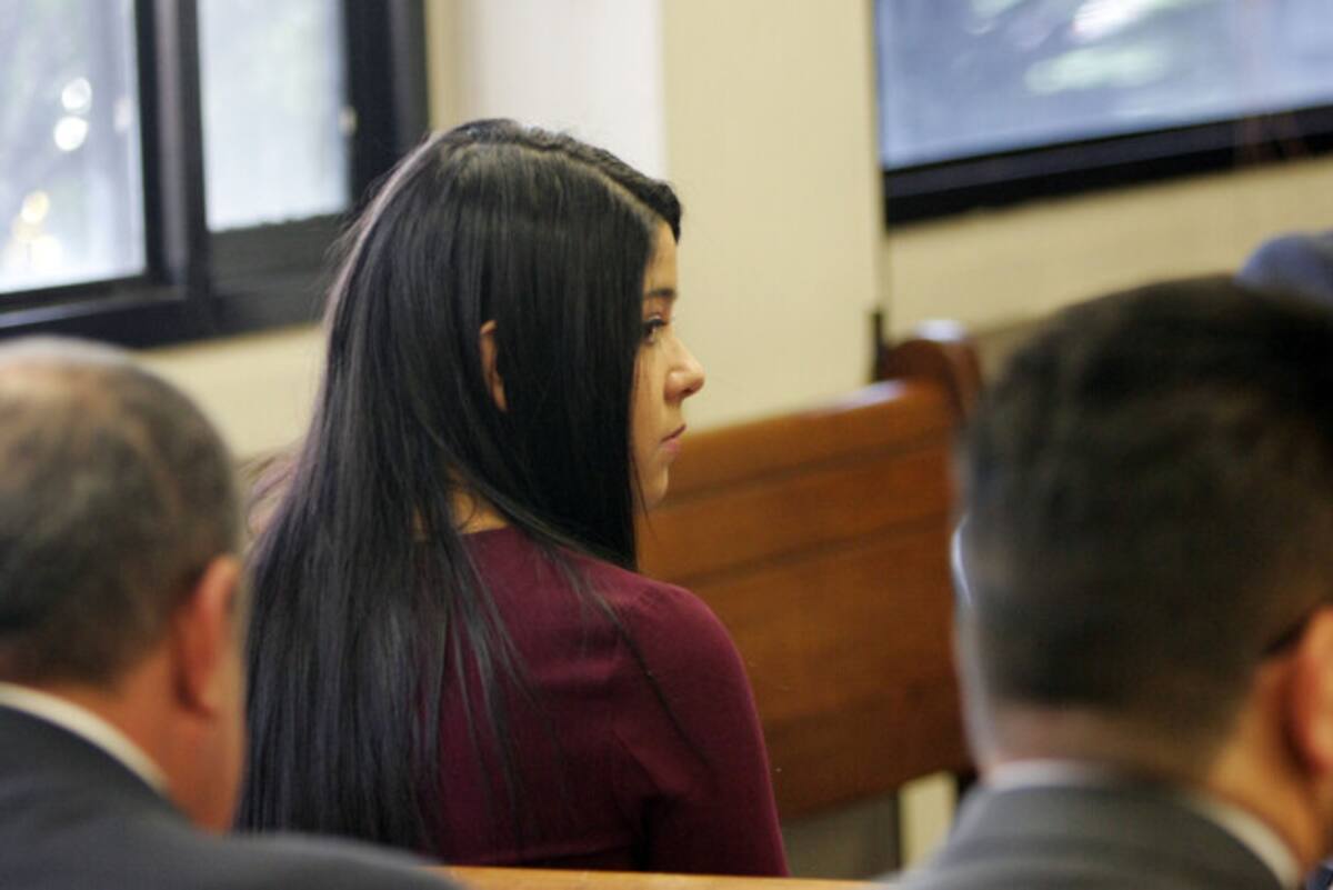Laura Moreno y Jessy Quintero en audiencia. // Colprensa.