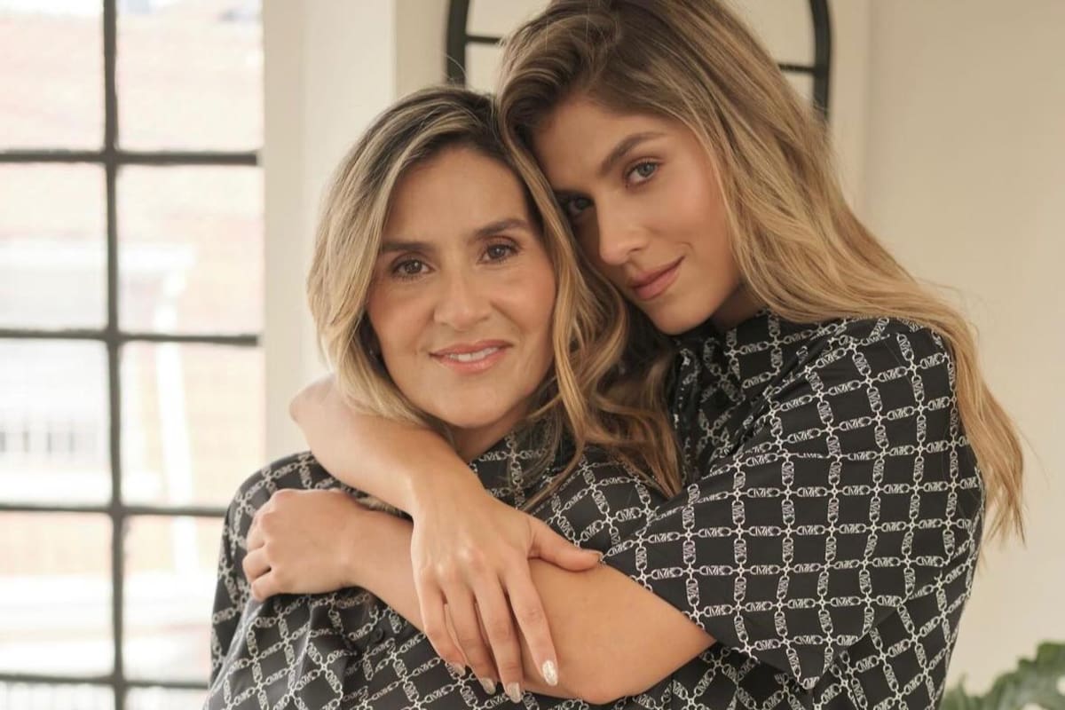 Laura Tobón tiene nuevo padrastro; su mamá se casó a los 60 años