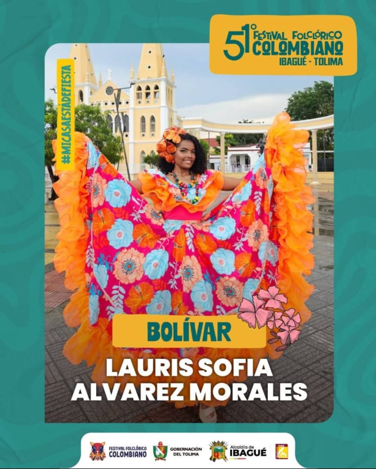 Laury Álvarez viajará a Ibagué para representar a Bolívar. //Foto: cortesía.