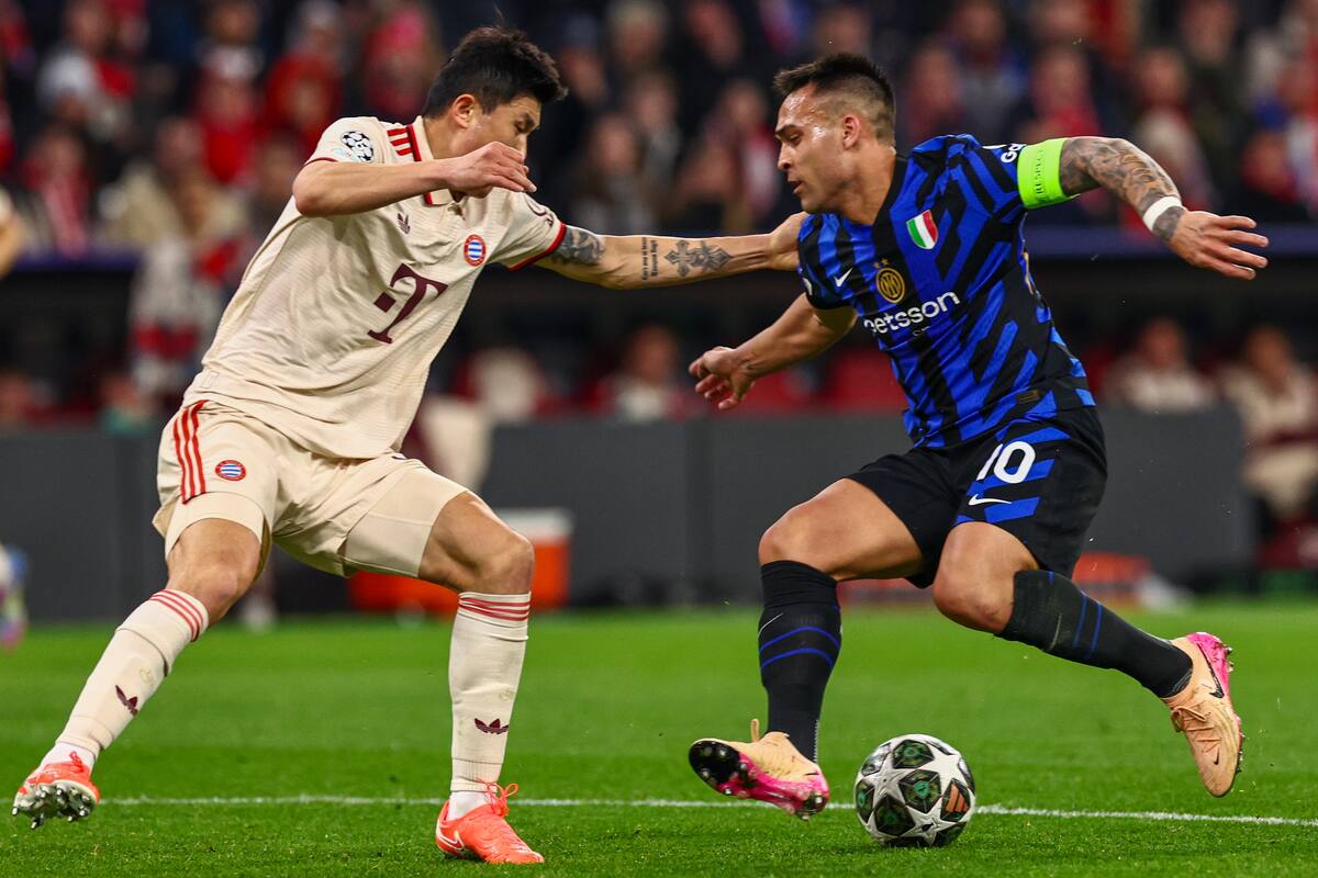 El golazo de Lautaro Martínez que tiene al Inter ganando al Bayern Múnich