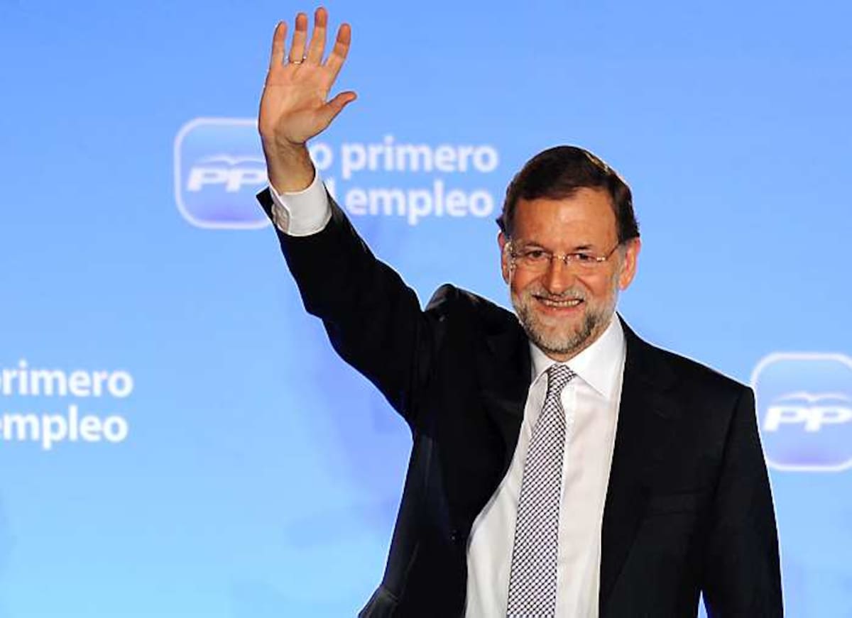 Mariano Rajoy, presidente electo de España AFP DFAGET
