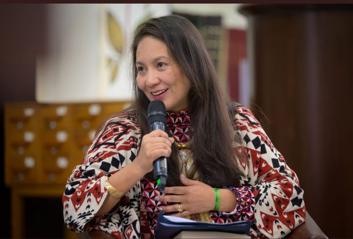 Lena Yanina Estrada, exministra de Ambiente y Desarrollo Sostenible. // Foto: tomada de X @LenaAmazonas.