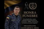 Leonardo Ríos, el funcionario del Inpec que murió por un fuerte accidente en Magangué