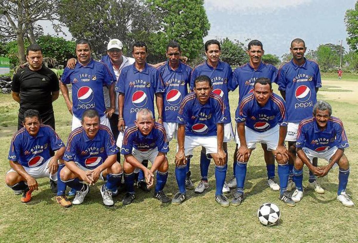 Equipo El Socorro, Humberto Cantero, Ever Jiménez, Daniel Guerra, asisclo Díaz, Elder Miranda, Alberto Badel y Juan Doria