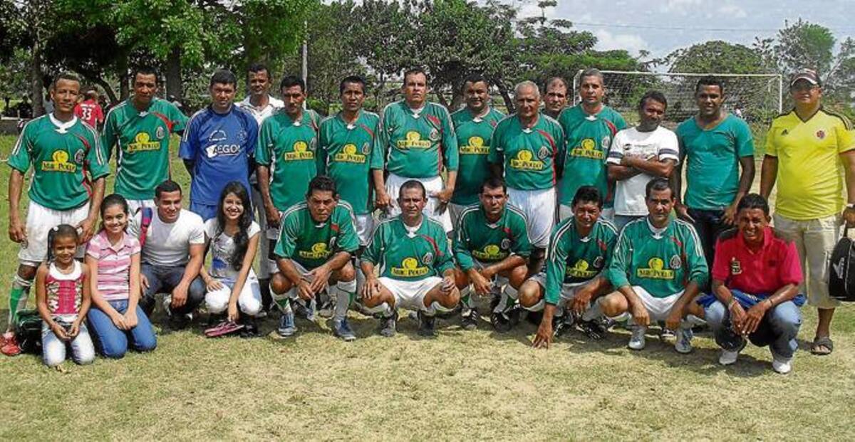 Equipo Los Garzones, Óscar Aganes, Wilber Díaz, Alfredis Bedoya, Alejandro Almanza, Jairo Muños y José Roso. FOTOS: ELKIN DÍAZ