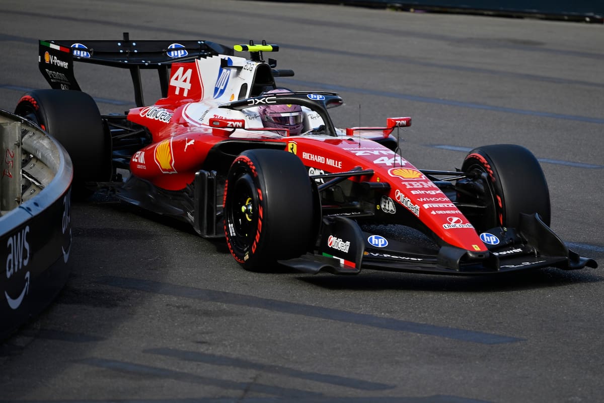 Dominio Ferrari en los libres: Lewis Hamilton se quedó con el segundo entrenamiento