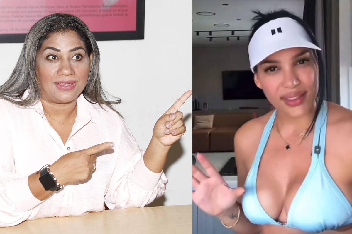 Aspirante a la Alcaldía de Cartagena critica a Andrea Valdiri y ella responde: “Ignorante”