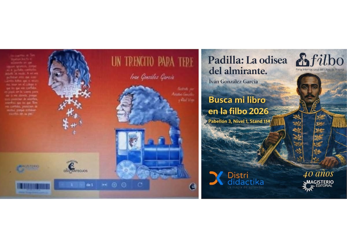 Libros de Iván González García. //Foto: Cortesía.