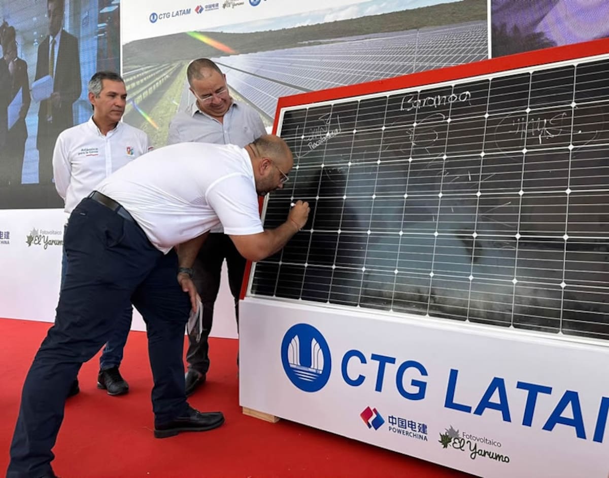 El proyecto fotovoltaico El Yarumo, recibió el aval ambiental de la Corporación Autónoma Regional del Atlántico.//Cortesía.