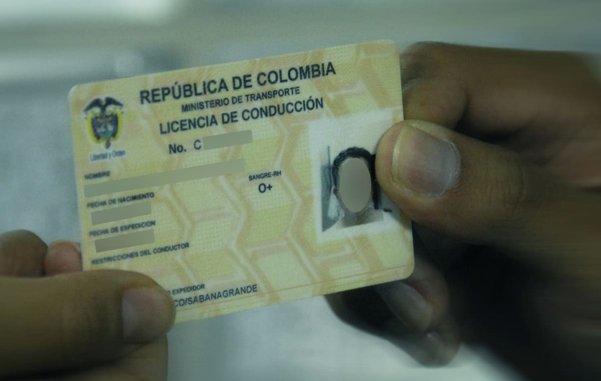 Bajo el modelo que se hundió, cada ciudadano tendría un puntaje asignado en su licencia. // Foto: Juan Manuel Cantillo - Colprensa
