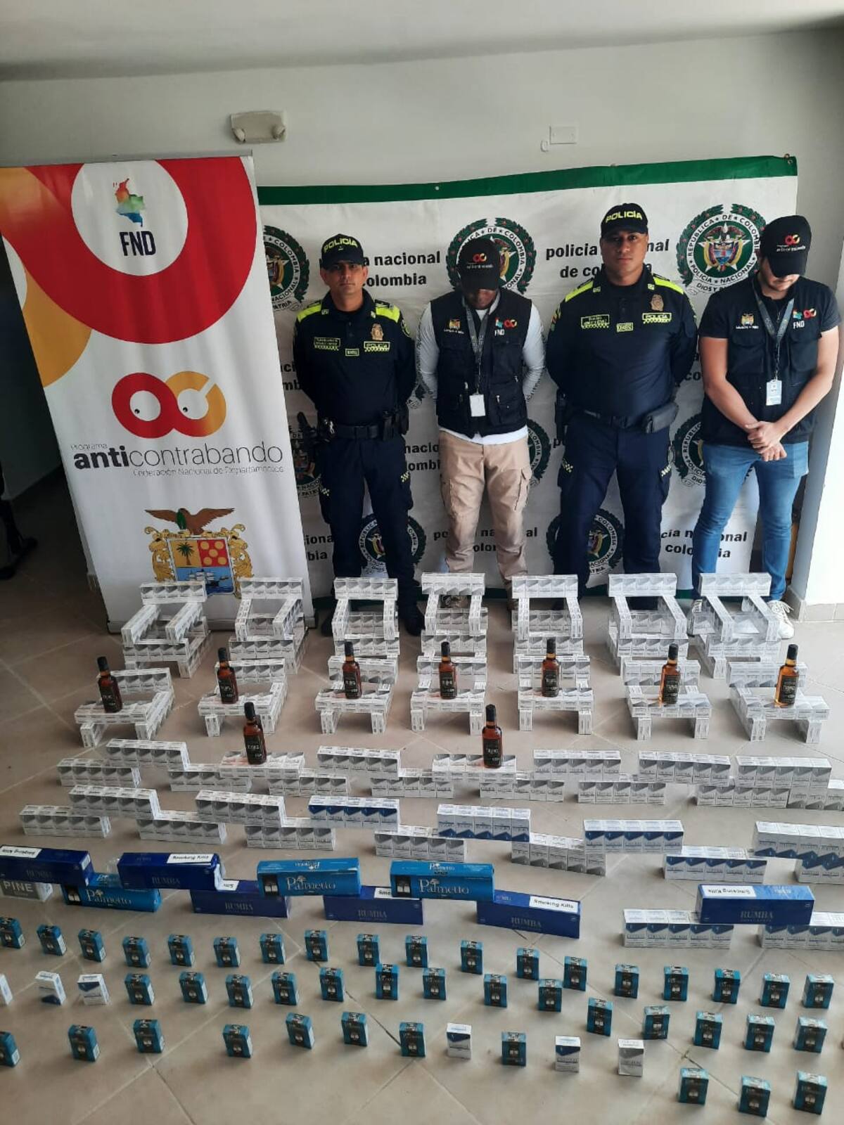 Licor ilegal en Cartagena