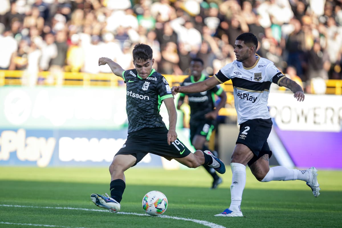Atlético Nacional despachó a Internacional de Bogotá en la Liga Betplay. //Colprensa - Cristian Bayona.