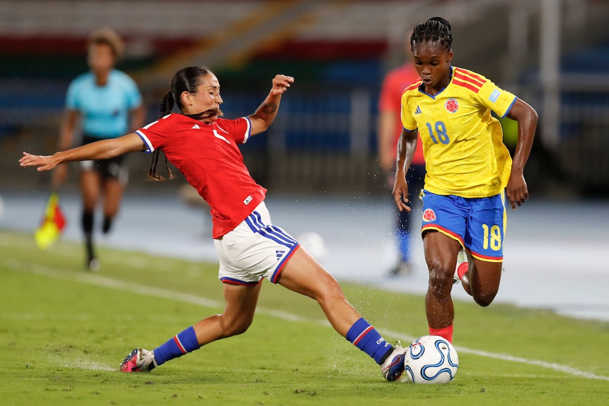 Linda Caicedo fue protagonista en la más reciente victoria de Colombia en la Liga de Naciones. //Foto, EFE: Ernesto Guzmán Jr