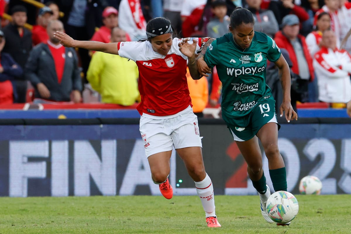 La cuarta estrella en juego: Santa Fe y Deportivo Cali se sacarán chispas en la final femenina