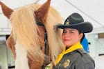 Con las riendas en las manos y la vocación en el alma: la mujer que abrió caminos en la Policía de Bolívar