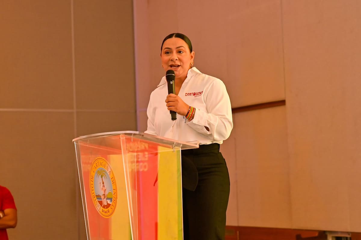 Liliana Rodríguez Hurtado, presidente ejecutiva de Corpoturismo. // Foto: Alcaldía de Cartagena