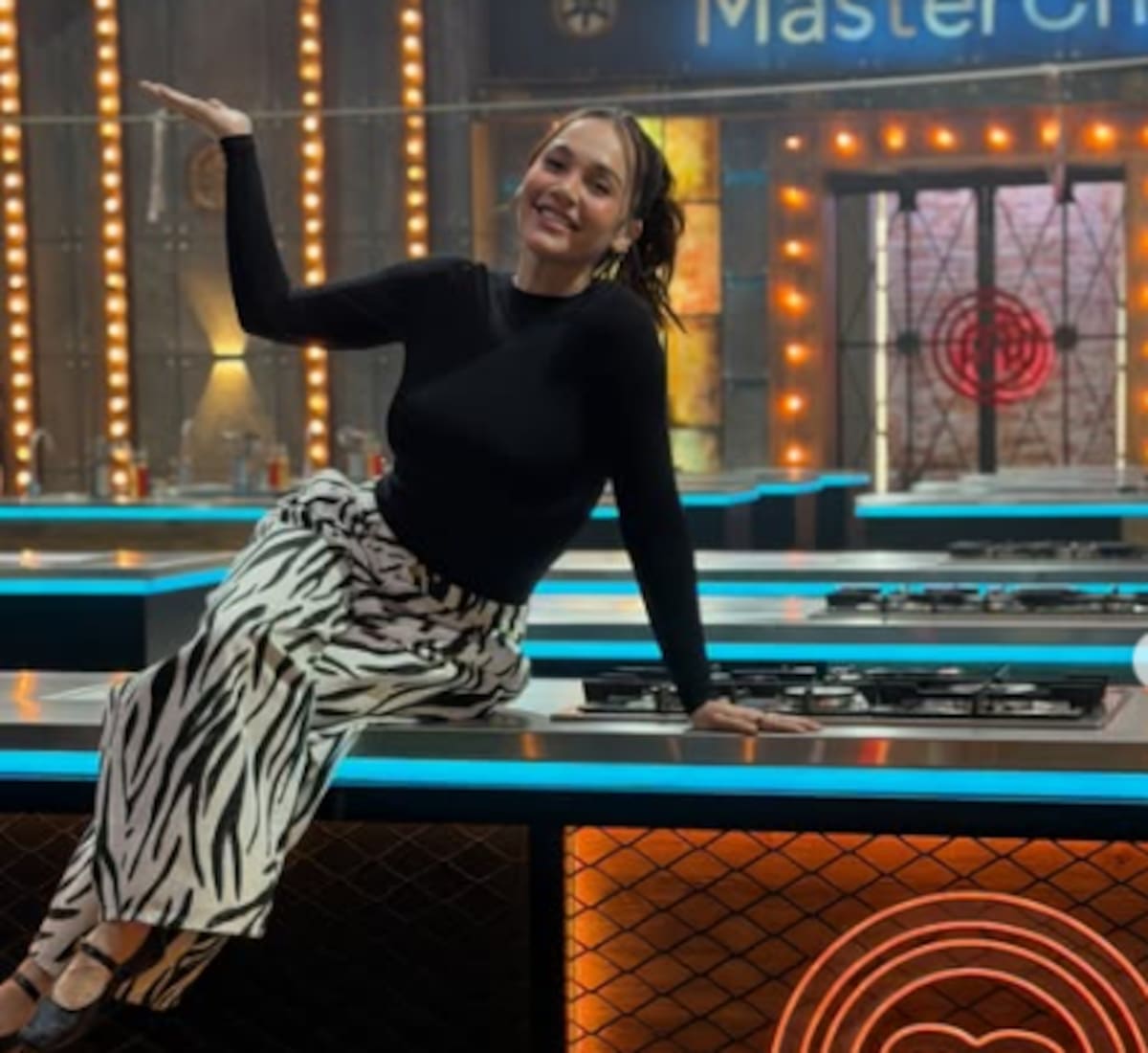 Lina Tejeiro fue una de las participantes confirmadas para Masterchef Celebrity 2026. //Foto: IG @linatejeiro.