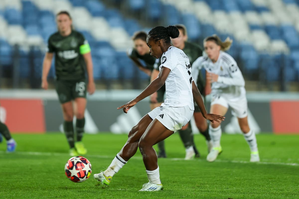 Linda Caicedo anotó y Real Madrid ganó en la Champions League femenina