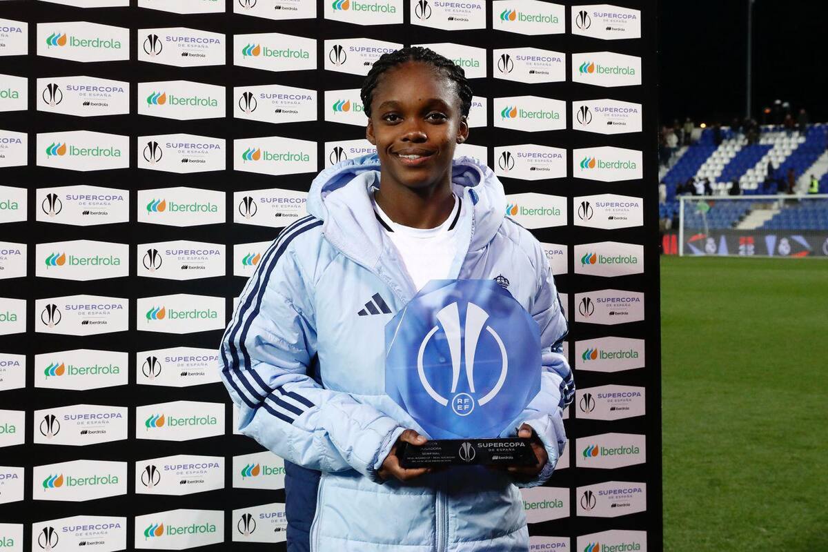 Linda Caicedo, mejor jugadora de la Liga F en enero