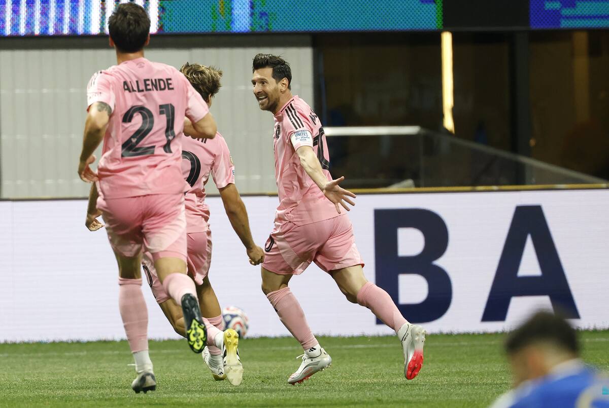 Lionel Messi anotó un golazo en la victoria del Inter de Miami sobre el Porto de Portugal. //Foto, EFE: ERIK S. LESSER